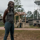 Michonne (Danai Gurira) in the latest episode of The Walking Dead.